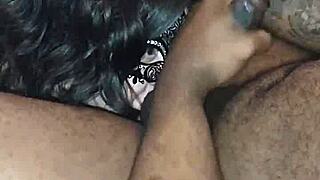 Bbw slut sucks monster cock for cum