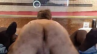 alinemilf bent over for big pussy creampie