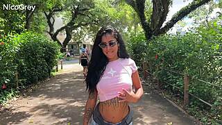 She flashed me in public then we fucked hard