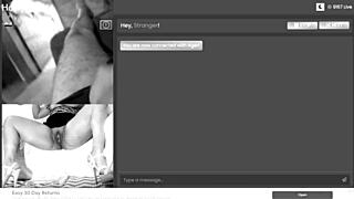 Slut loves getting cumshots on webcam every single day