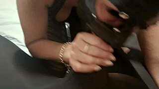 preview 15-minute milf blowjob with a pantyhose-wrapped cock