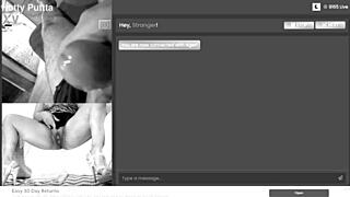 Slut loves getting cumshots on webcam every single day