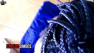 morena rabuda gostosa safada da academia convida marombado para da uma sentada