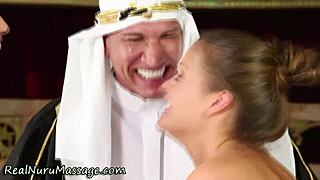 cute masseuses throat