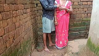 Newly Married Indian Bhabhi Enjoys Outdoor Fun Time