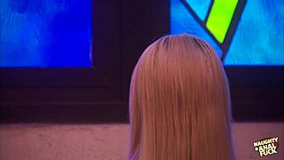 playing pool ends with stunning brunette getting ass railed