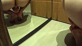 Self cum on feet toes and ass bareback