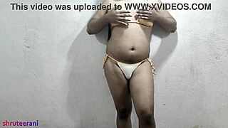 Micro Bikini Crossdressing By Indian Shemale