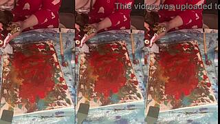 Exploring acrylic art in big eyeglasses asmr style part two
