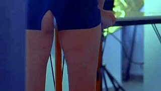 I fuck the corner of a table and it felt so funckig hot in my pussy