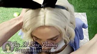 big n sexy britney deepthroat facefuck compilation vol 3