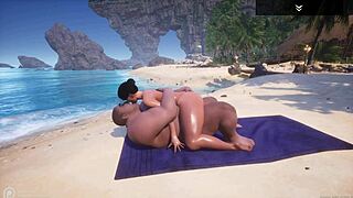 Curvy MILF TANYA In Bikini Fucks Fat Man Tiny Dick