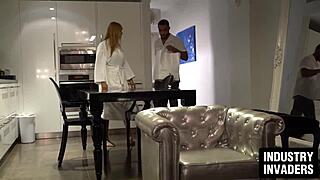 jazmyn risks it all for cock