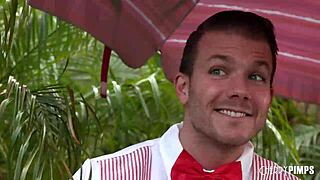 Liz jordan dribbles ice cream on her perky natural tits and gets rimmed and pounded doggystyle by codey steele outdoors