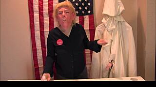 donald trump press conference kkk xxx
