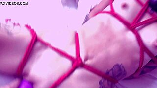 bia roman enjoys being tied up