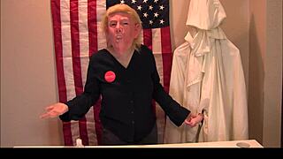donald trump press conference kkk xxx
