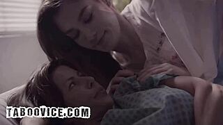 Two Milfs Have Threesome With The Hospital Staff