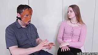 Foxy cutie is taken in anal asylum for harsh therapy