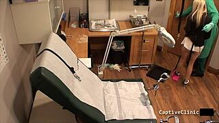 Hope Harper Tormented In American Lesbian Latex Hospital Clinic