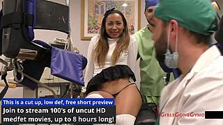 Orgasm research inc melany lopez moans during vibrator test in hospital