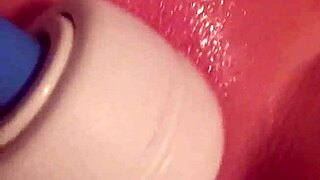 wife masturbating with favorite toy alone