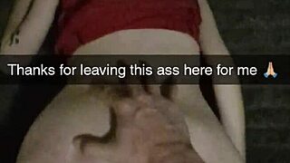 Roommates Girlfriend Rough Fucked And Manhandled On Snapchat Video
