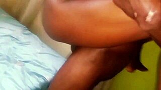 aggressive boy pounds slim girl hard