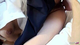 japanese teen has pov sex in hotel