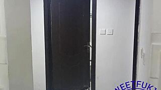 Horny couple fucks in kitchen 😋