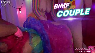 Bimf couple kitty & mr vs the pink cock crazed clowns