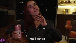 Latina friend shares time with her close buddy
