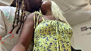 hot ebony slut wants big black cock in her tight pussy now