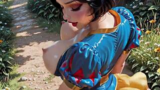 Snow white fantasy 3d animation with original audio