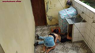 married hotwife pays plumber by bouncing on his penis while her husband is at work