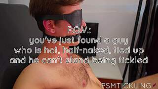 psm tickling restrained toy hot guys ticklish feet and pits stretched