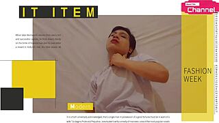 hansel thio does photoshoot as asian model for magazine