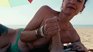 i enjoyed sucking cock outdoors at the beach and tasting cum