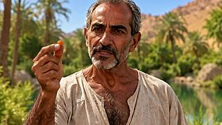 ali al-shafir chronicles at 21 horny old arab master kamal teaches ali to take his cock in mouth and ass ai generated