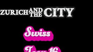 Swiss Miss 16 Voyeur on FKK Terrace Near Zurich