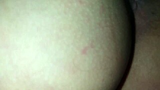 Wife Gets Rough Fuck and Creampie From Neighbor