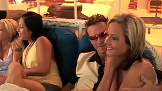 Slutty Babes Crave Group Cock Action in Wild Orgy