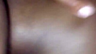 Ebony Babe Bent Over For Doggie!