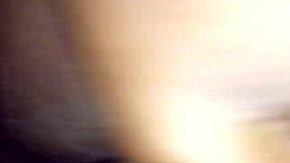 Ebony Babe Bent Over For Doggie!