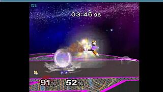 A huge amazonian dominatrix encounters a powerless furry in this tale.