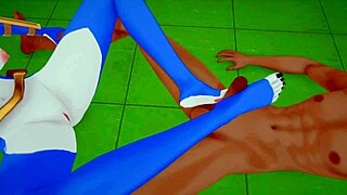 Krystal Delivers Intense Footjob