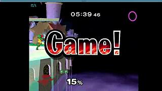 A huge amazonian dominatrix encounters a powerless furry in this tale.