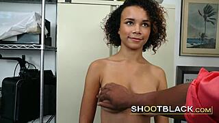 How hard can this black teen fuck?