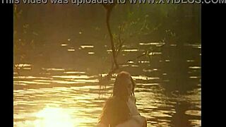 Adorable alice moans as pussy licked outdoors