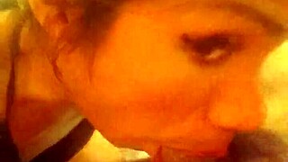 Barby's hot shemale blowjob rocks!